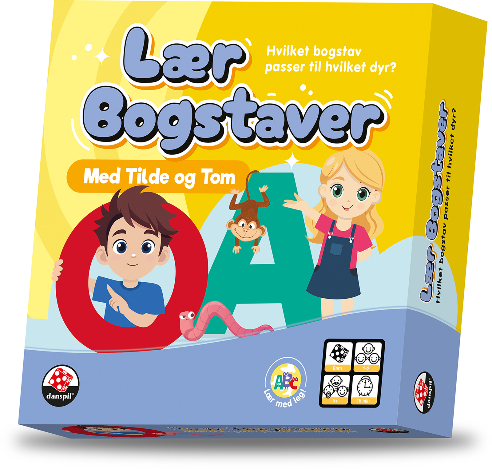 Danspil Børnespil Lær bogstaver