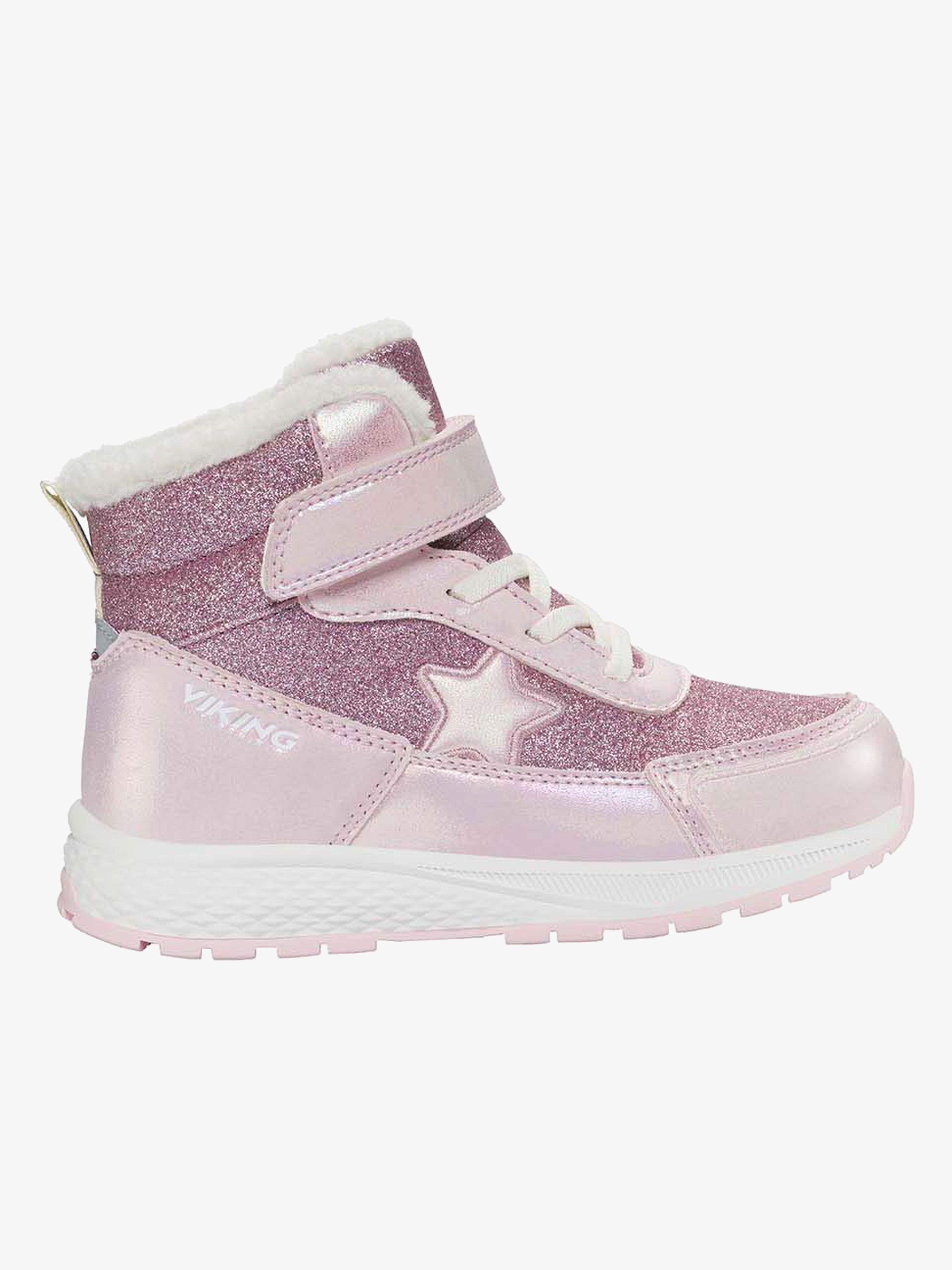 Viking Equip Star WP 1V SL Vinterstøvler, Light Pink, 27