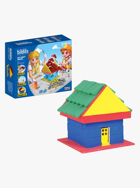 Bildits Betonbyggesæt Første Hus
