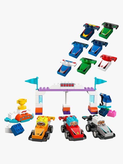 LEGO DUPLO Town 10445 F1-teams med racerbiler og kørere