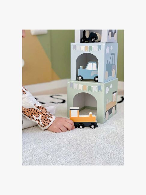 Jabadabado Stabelbare Klodser Køretøjer 1-5