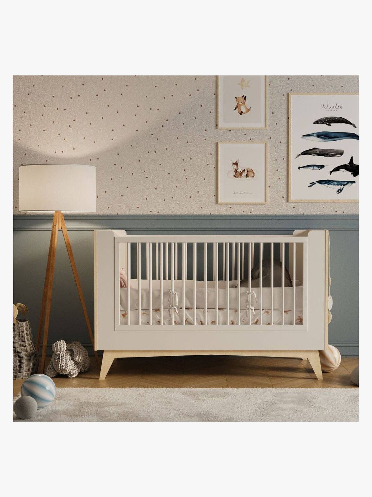 Bellamy So Sixty Tremmeseng 3-i-1, Hvid