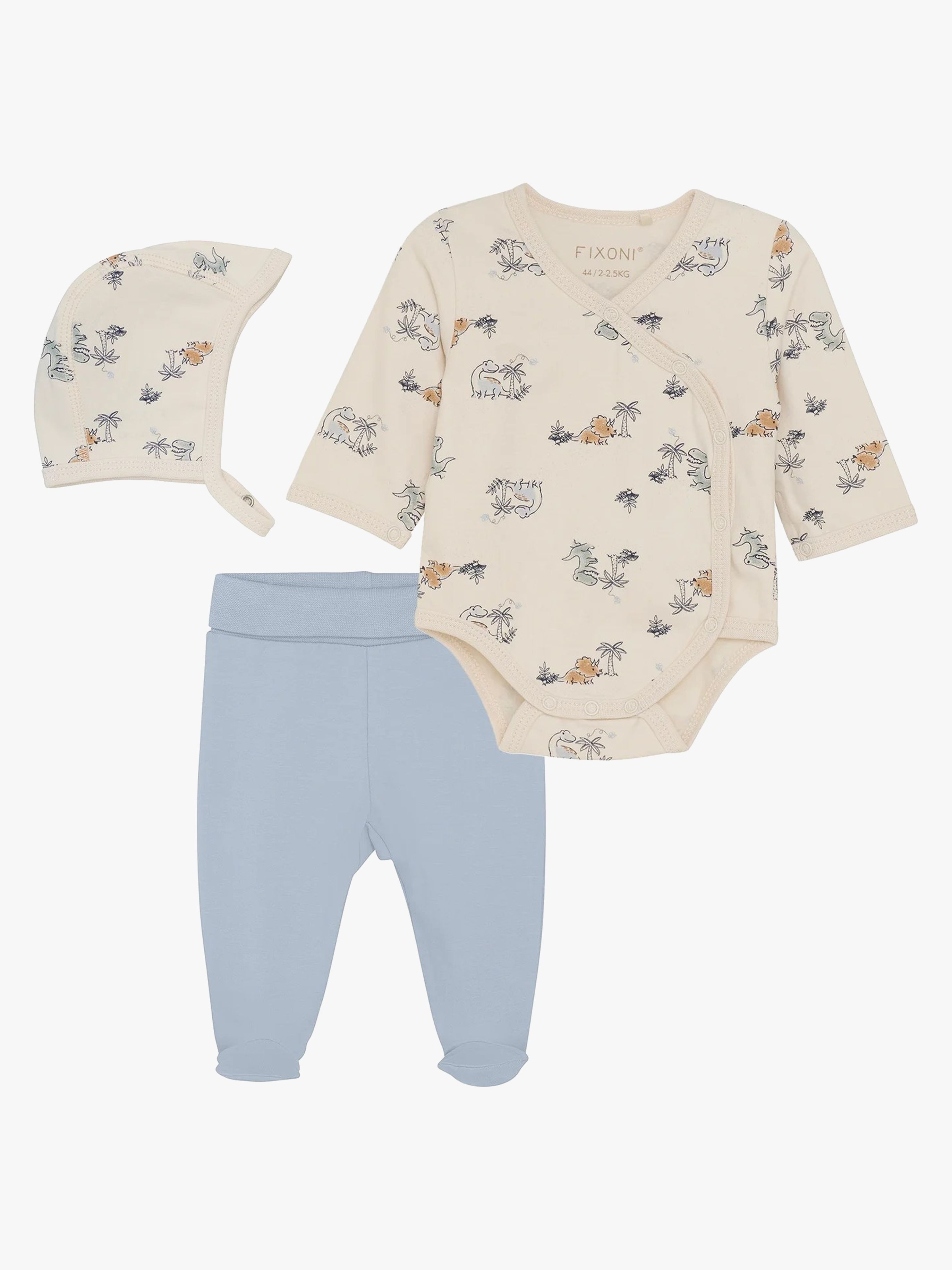 Fixoni Præmatur Pyjamassæt Str. 44, Blå
