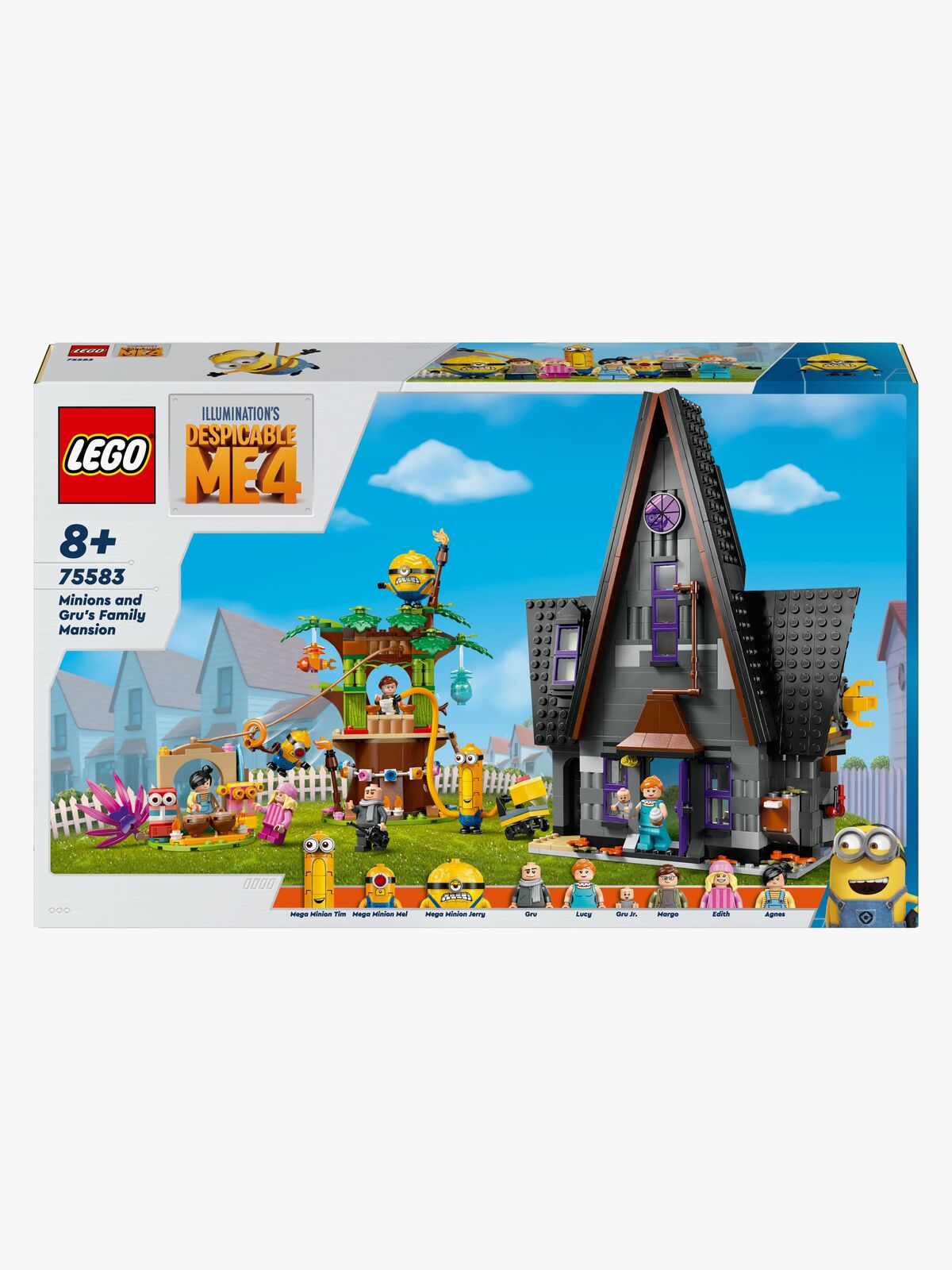 LEGO Despicable Me 75583 Minions og Grus familiepalæ