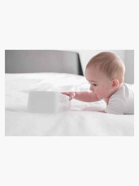 Funkybox Opbevaringsboks Vådservietter Little Stars, White