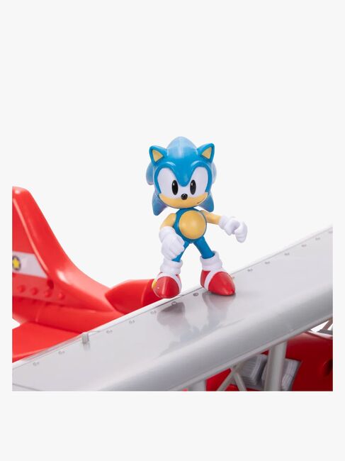 Sonic Tornado Biplan med Sonic-figur