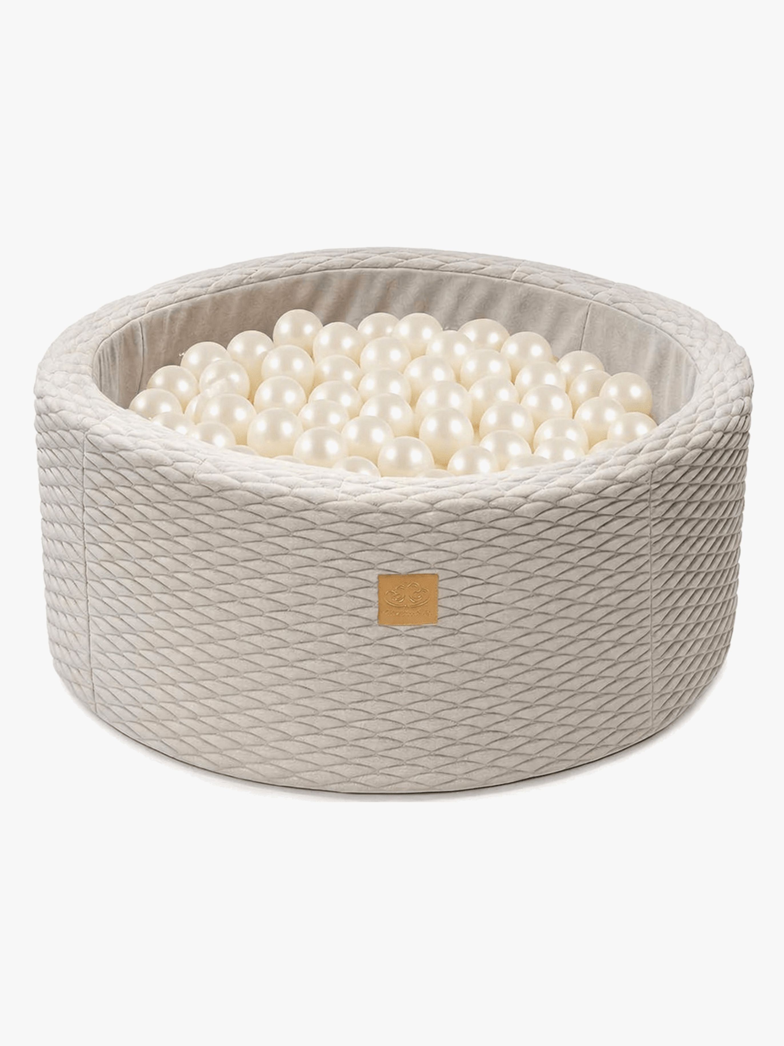 MeowBaby Dune Rund Boldbassin, Ivory