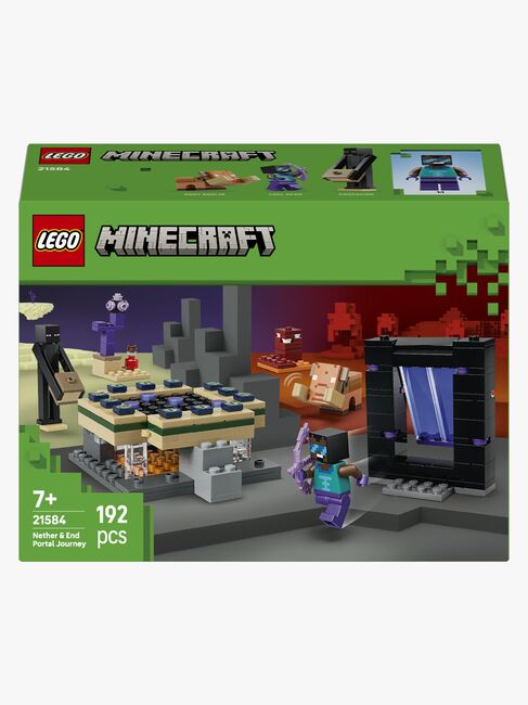 LEGO Minecraft 21584 Nether- og End-portalrejse