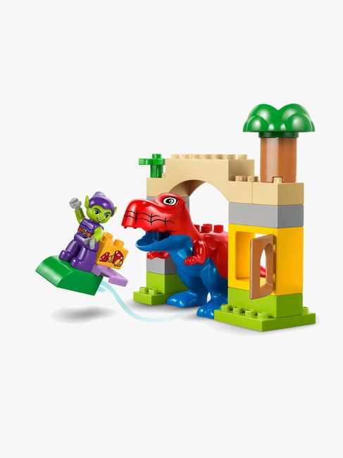 LEGO DUPLO Disney 10463 Spidey-Rex-dinosaur mod Green Goblin