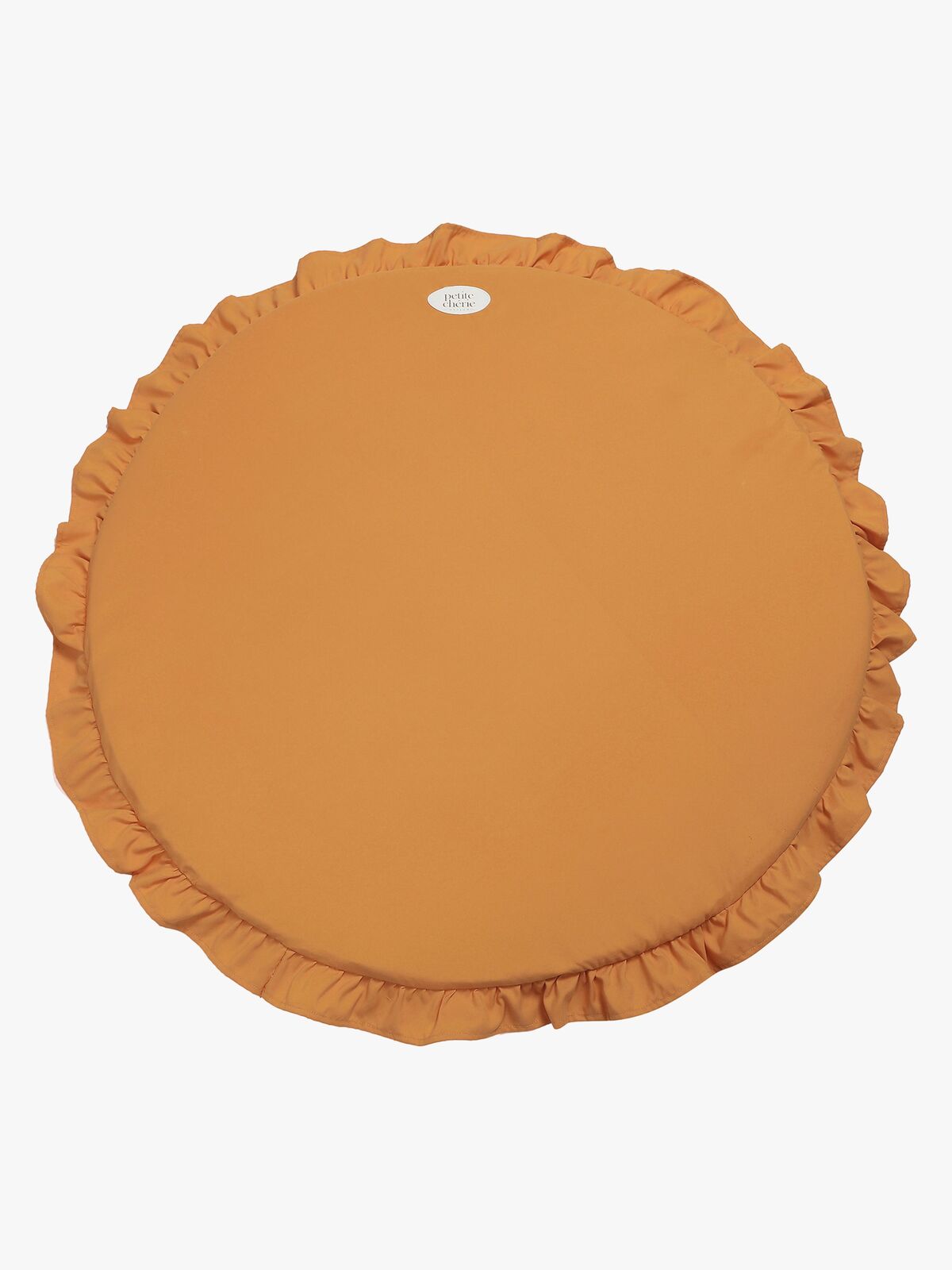 Petite Chérie Legetæppe Flæser Ø80, Butterscotch