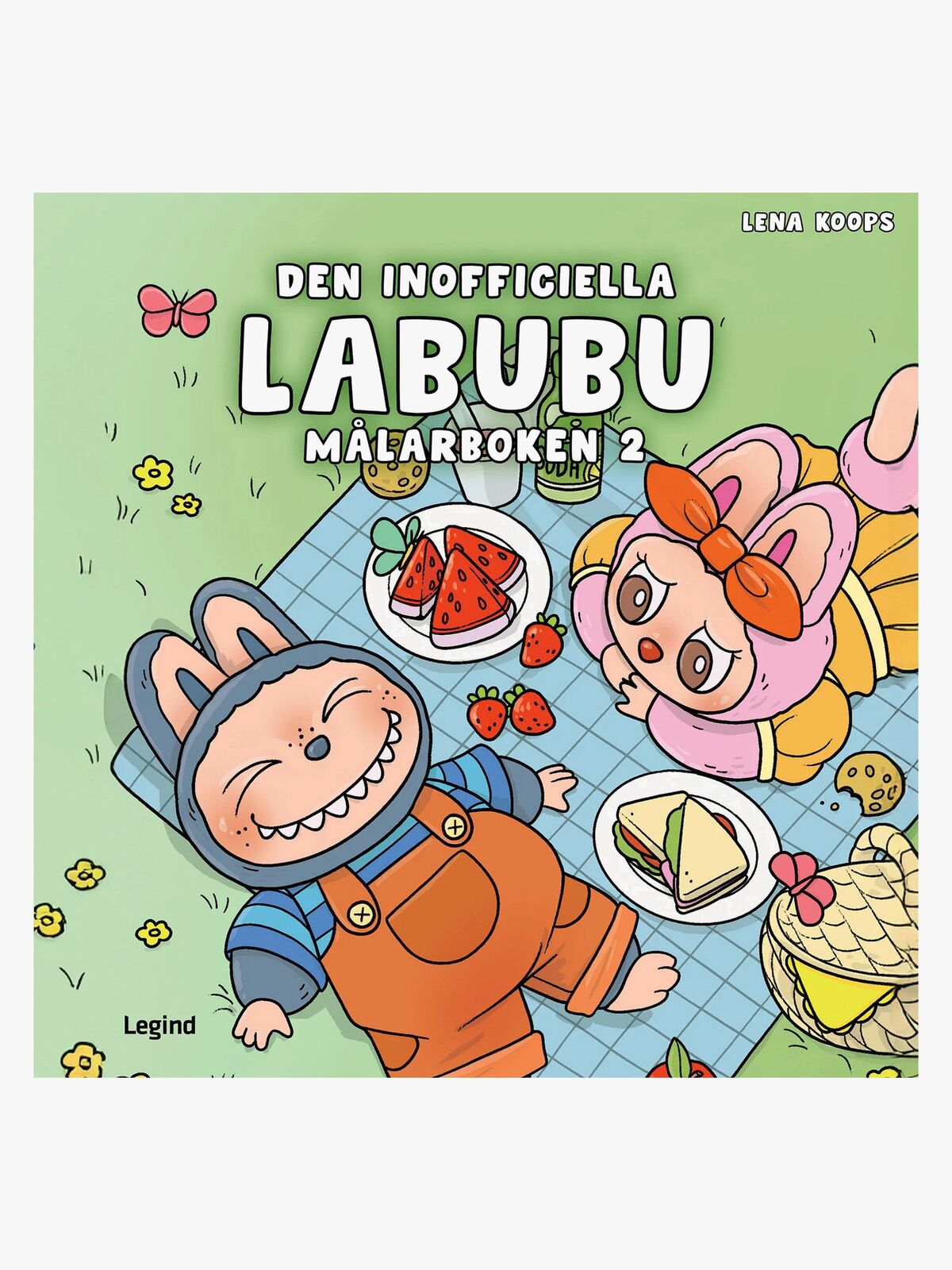 Legind A/S LABUBU Den Uofficielle 2 Malebog