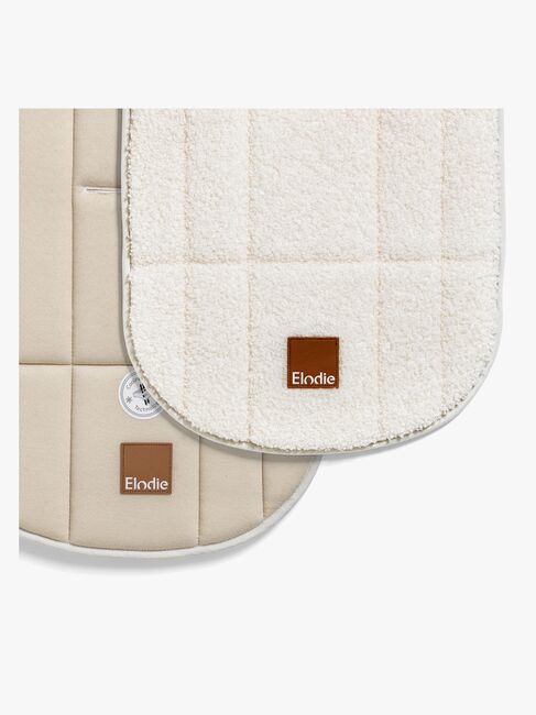 Elodie Cosy Hynde, White Bouclé