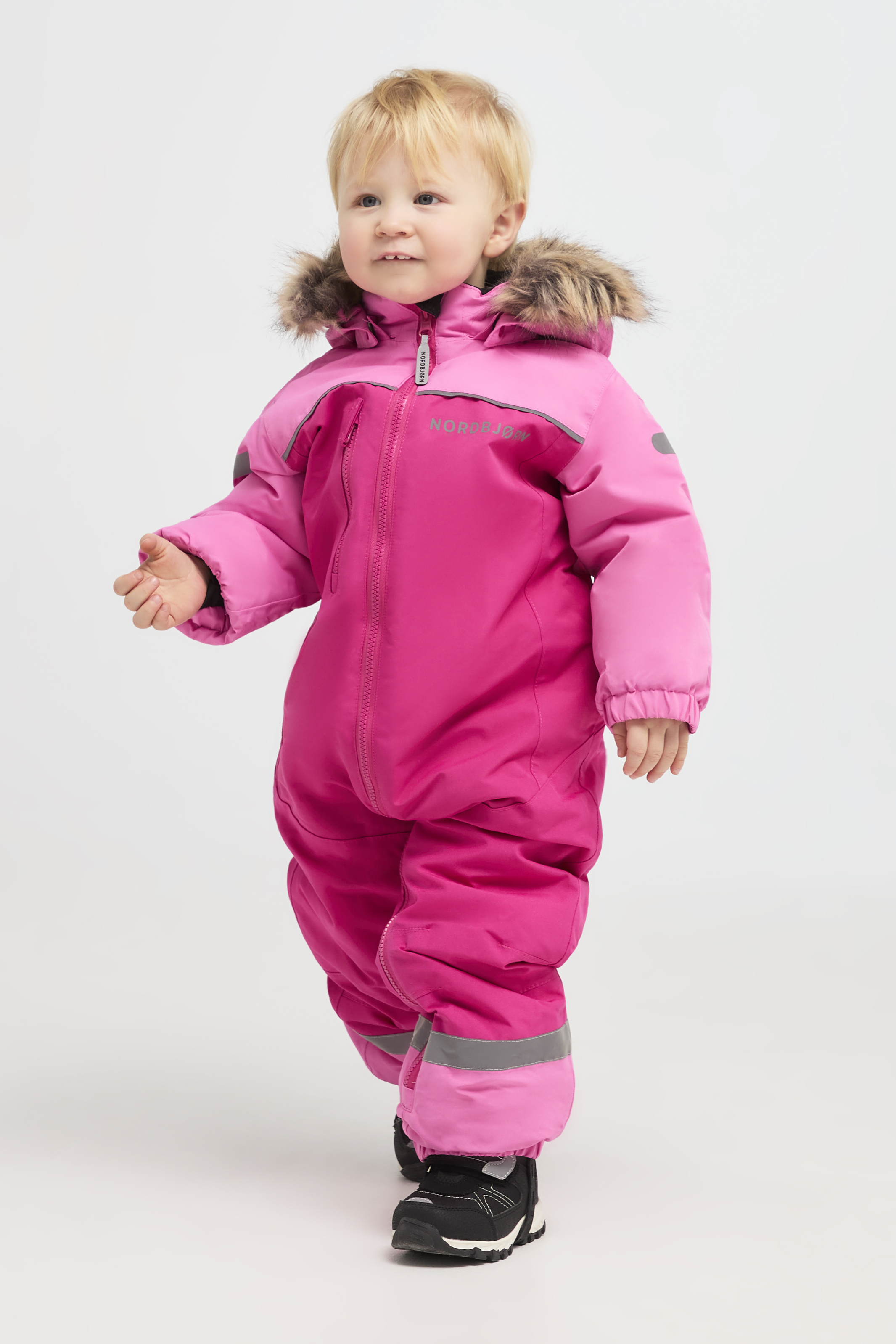 Nordbjørn Igloo Babyflyverdragt, Lilac Rose, 86, Overall