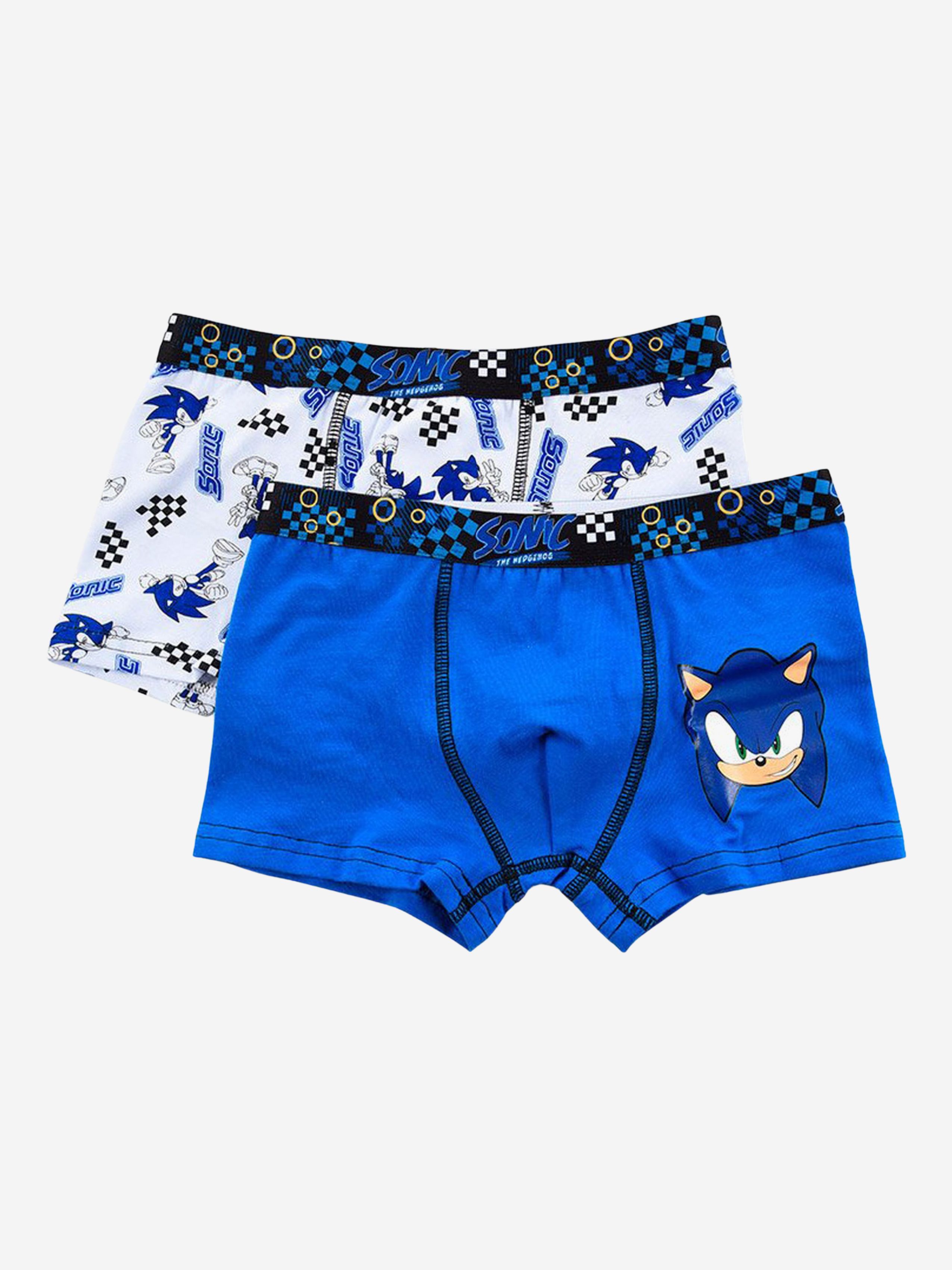 Sonic Boxer Underbukser 2-pak, Multifarvet, 122