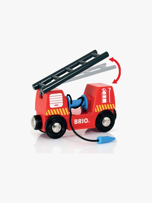 BRIO World 33815 Togsæt Med Brandmandstema