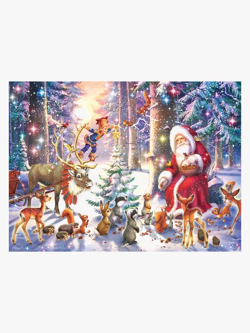 Ravensburger Puslespil Jul i Skoven, 100 Brikker