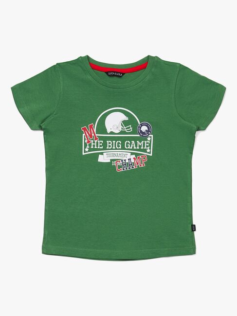 Luca & Lola San Marino T-Shirt 2-pak, Green/Grey