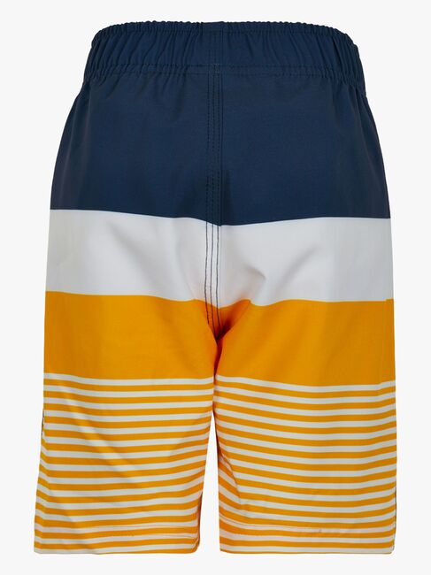 Color Kids Badeshorts, Blå/Hvid/Gul