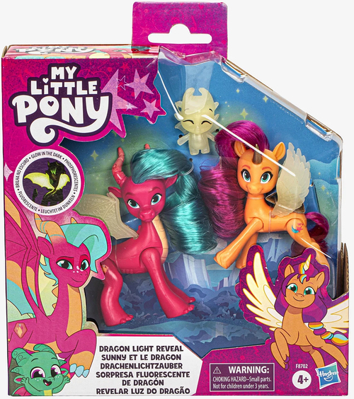 My Little Pony Dragon Light Reveal Figursæt