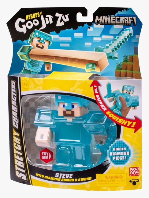 Goo Jit Zu Minecraft Steve Figur