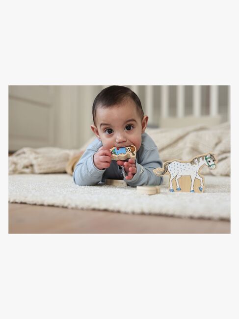 Pippi Langstrømpe Træfigurer 5-pak