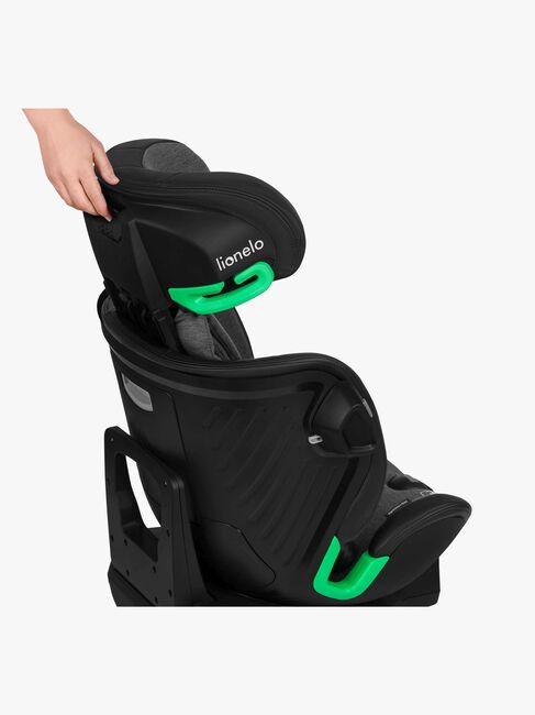 Lionelo Harmony i-Size Autostol, Grey Graphite Leather