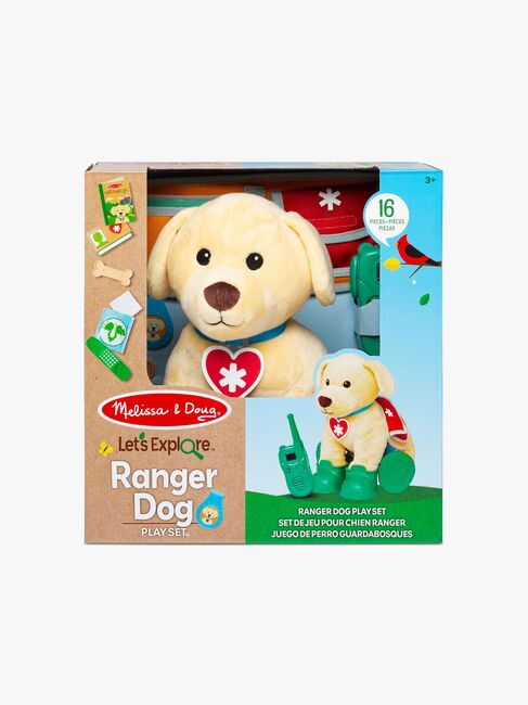 Melissa & Doug Let’s Explore Redningshund med Tilbehør