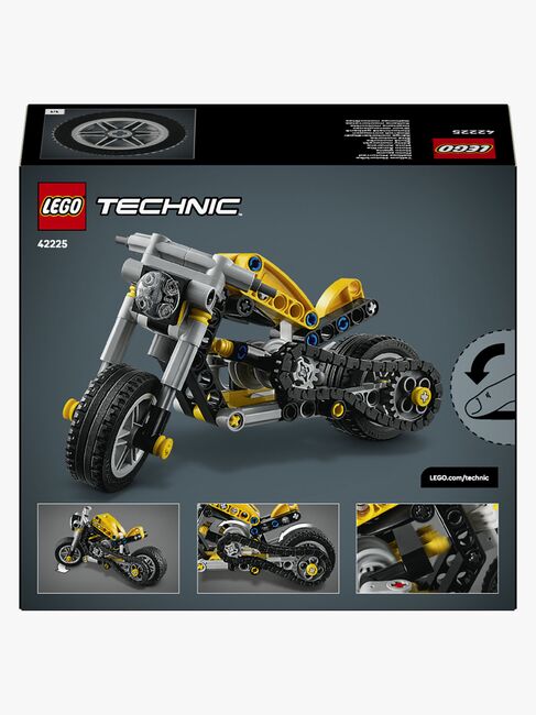 LEGO Technic 42225 Gul motorcykel