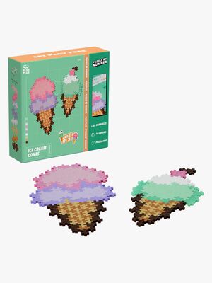 Plus-Plus Puzzle By Number Byggesæt Isvafler 250 Dele