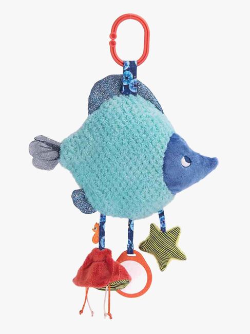 Moulin Roty Les Aventures de Paulie Aktivitetslegetøj, Blue Fish