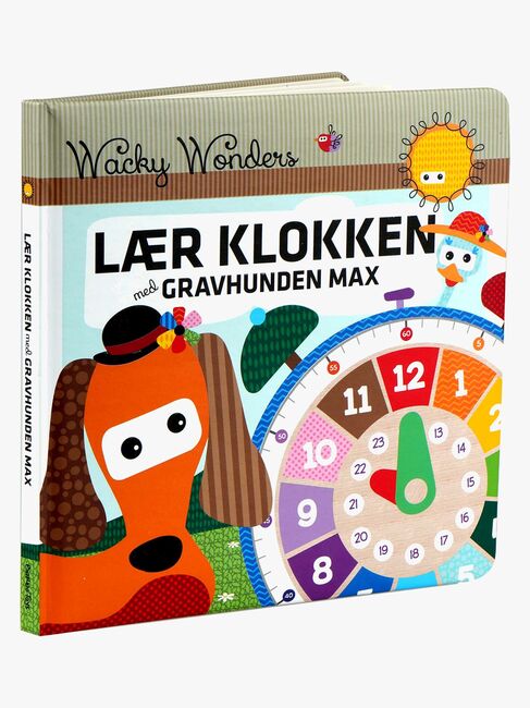 Wacky Wonders Bog - Lær om Klokken med hunden Max