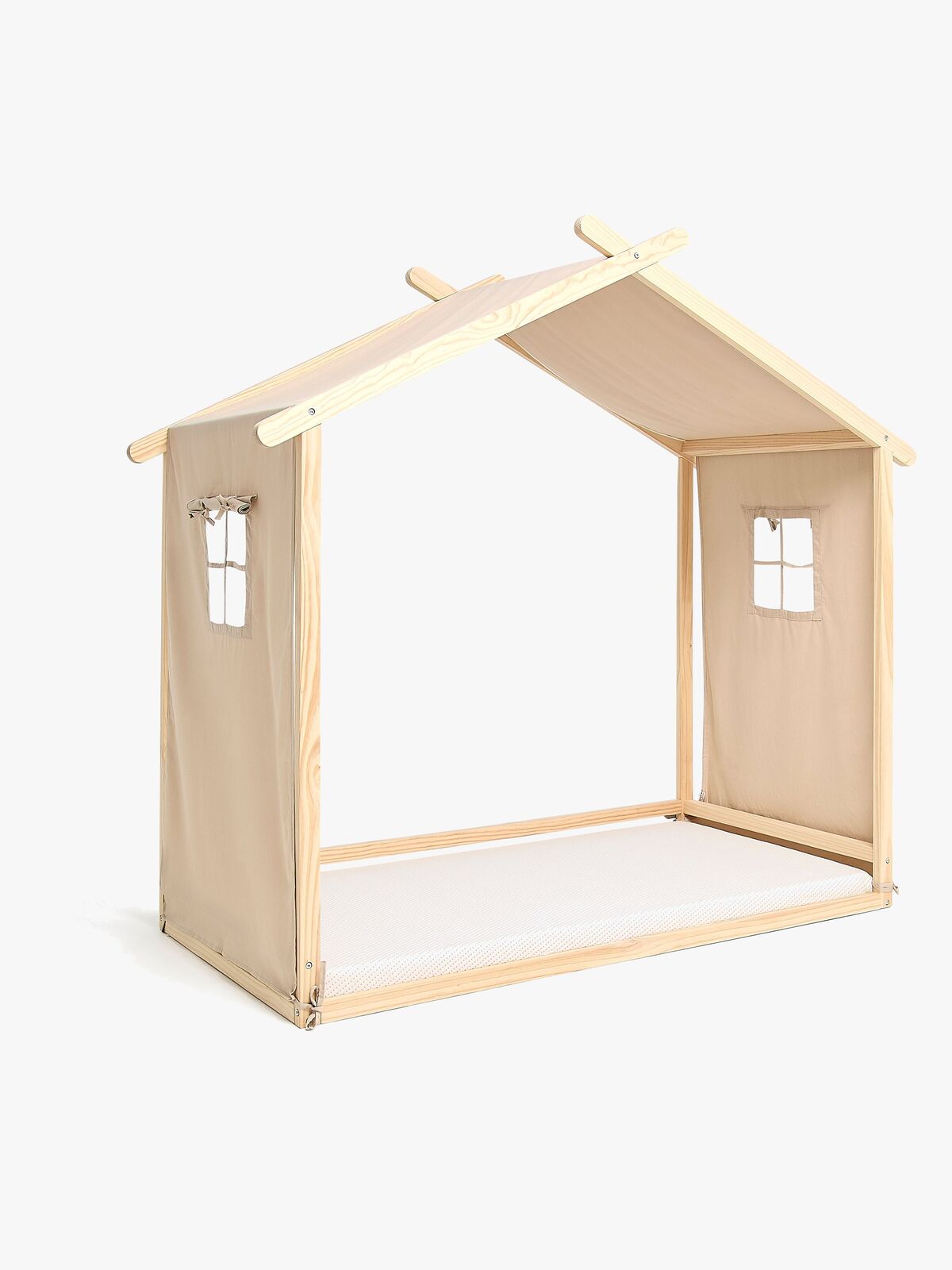 Minitude LEVI Juniorseng inkl. BabyMatex Madras Softi Plus 70x140, Natur