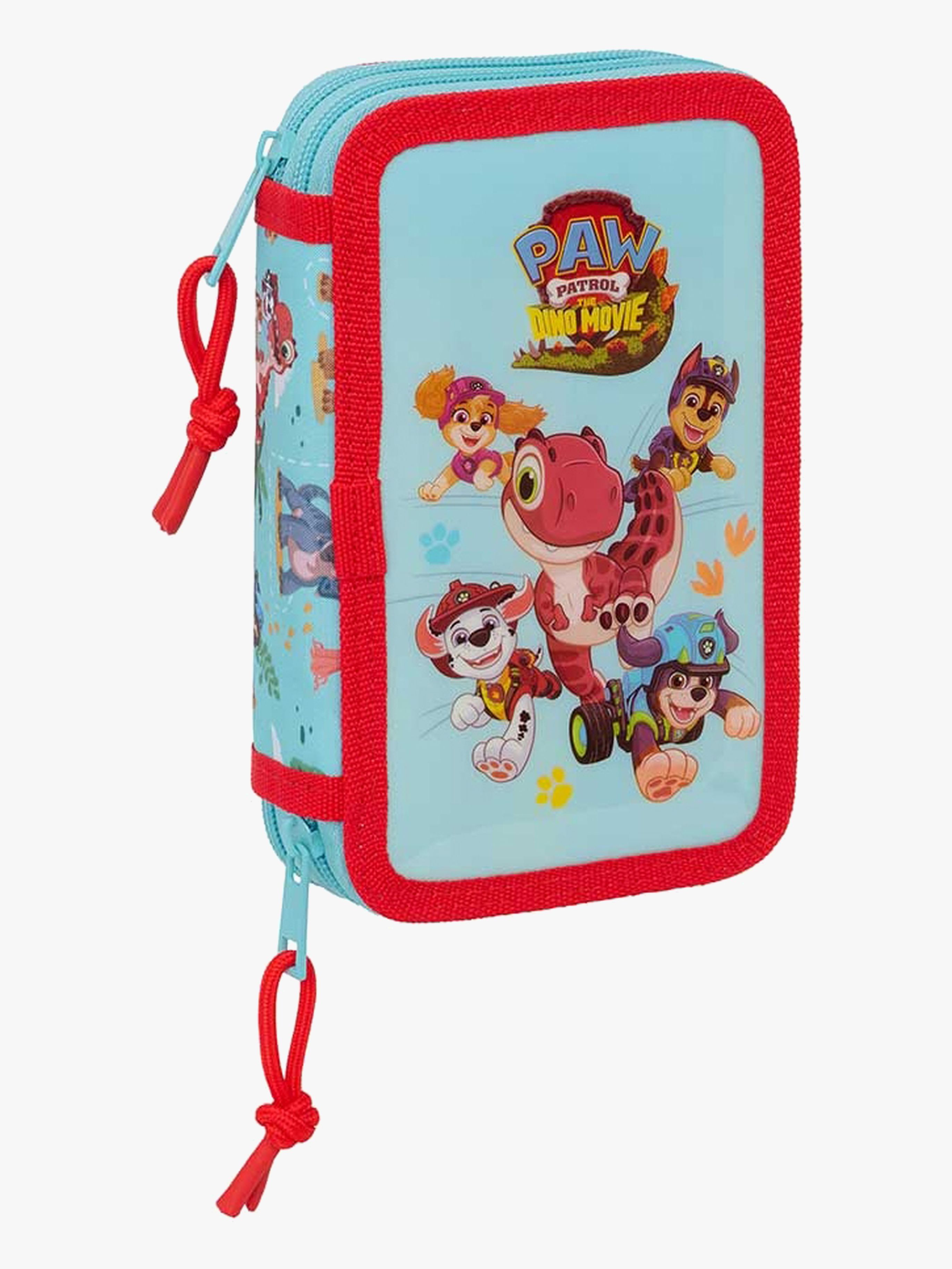 Paw Patrol  Fyldt Dobbelt Penalhus 29 Dele, Dino Rescue