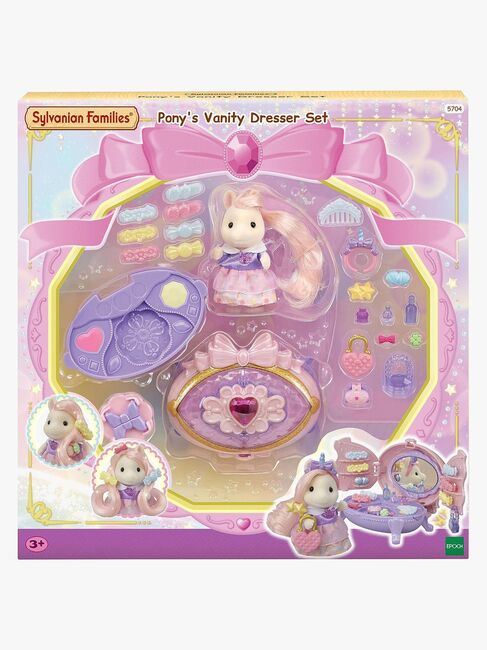Sylvanian Families Dukkehustilbehør Sminkebord med Figur