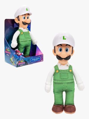 Super Mario Galaxy Movie Bamse Fire Luigi 35 cm
