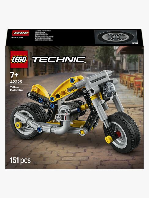 LEGO Technic 42225 Gul motorcykel