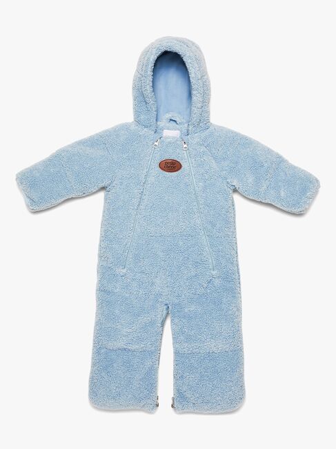 Petite Chérie Blanche Kørepose 2-in-1 Teddy, Blue Fog