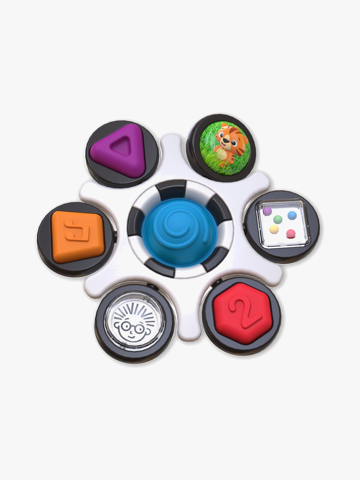 Baby Einstein Curiosity Clutch™ Aktivitetslegetøj, Hvid