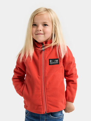 Didriksons Muskot  Vindtæt Vindtæt Fleecetrøje, Paprika