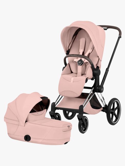 Cybex PRIAM Style Duovogn, Chrome Brown/Peach Pink 915631.jpg