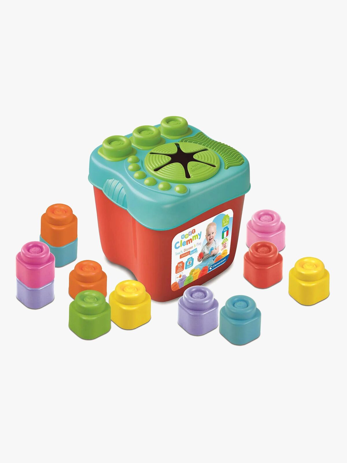 Clementoni Soft Clemmy Sensorisk Formsortering