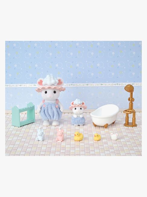 Sylvanian Families Figursæt Mus med Badesæt