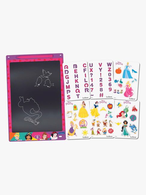 Lexibook Disney Princess Tegnetablet med Stencilskabeloner