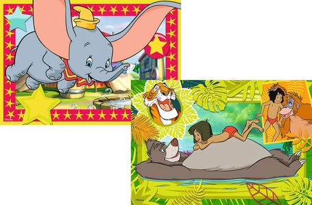 Ravensburger Puslespil Disney Animals 2x12 Brikker