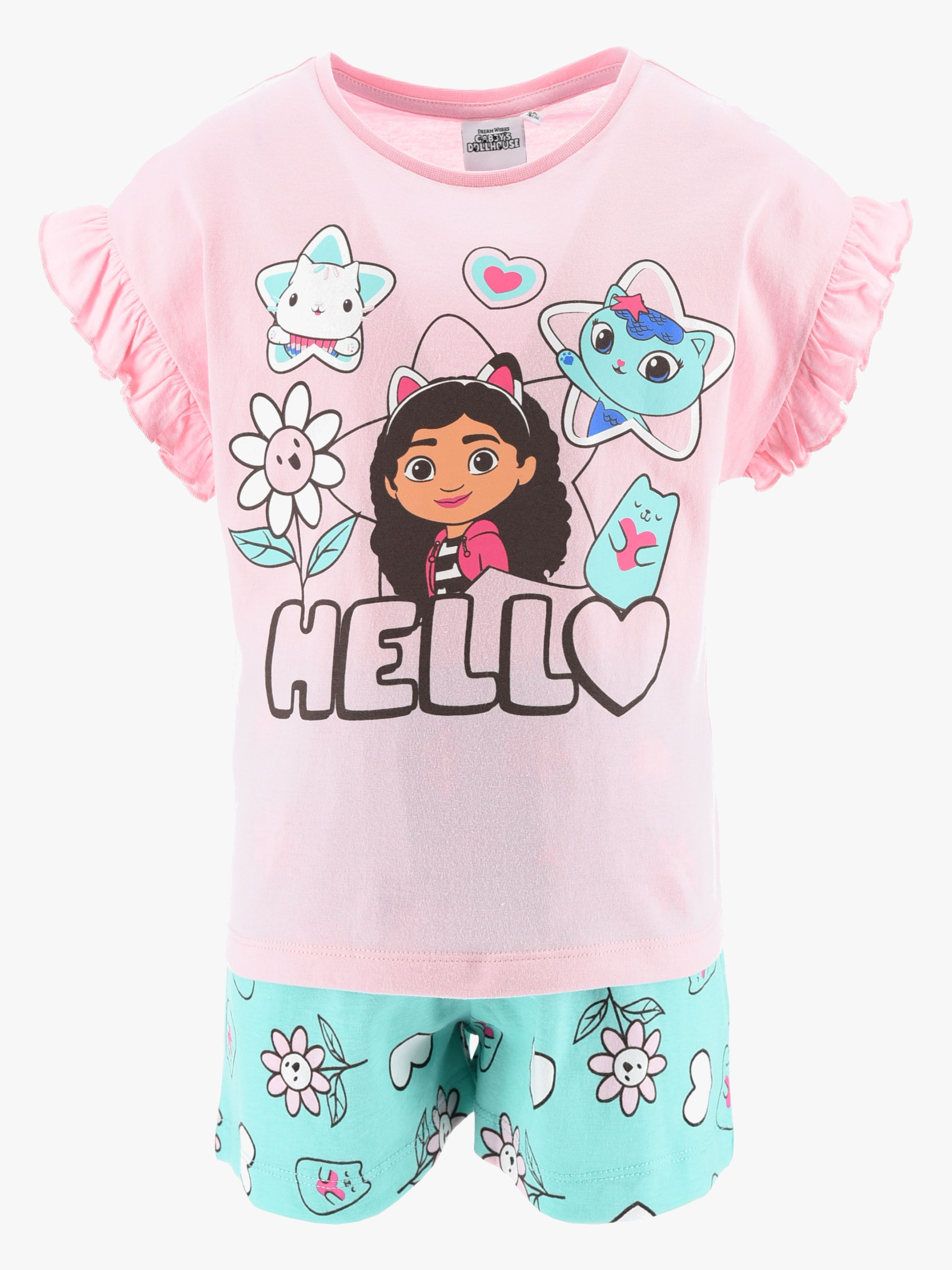 Gabby's Dollhouse Pyjamas, Pink, 116-122