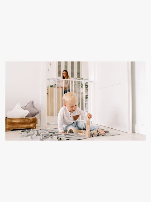 Lionelo Truus Slim Sikkerhedsgitter, Led White