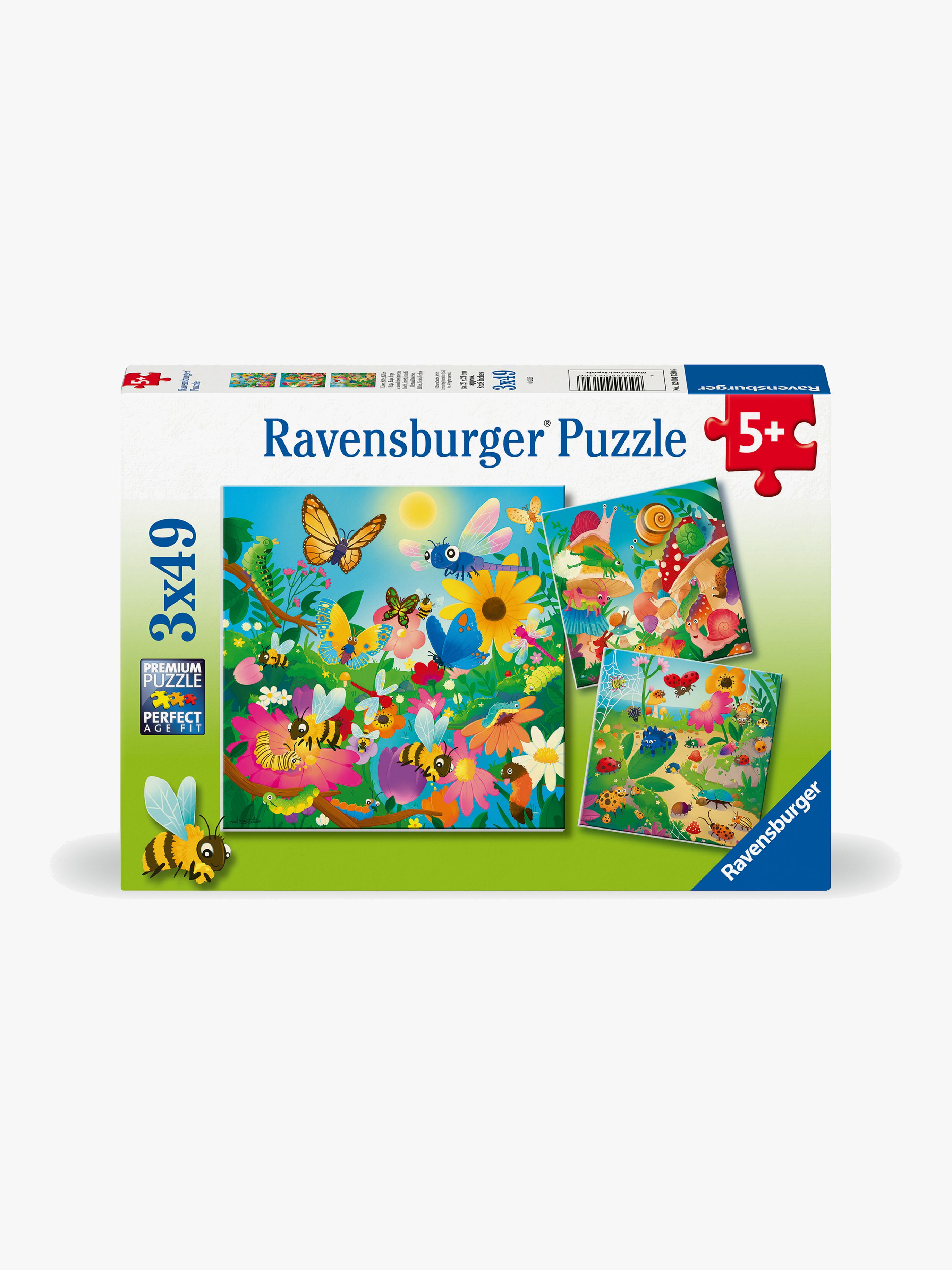 Ravensburger Puslespil Insekter 3x49 Brikker