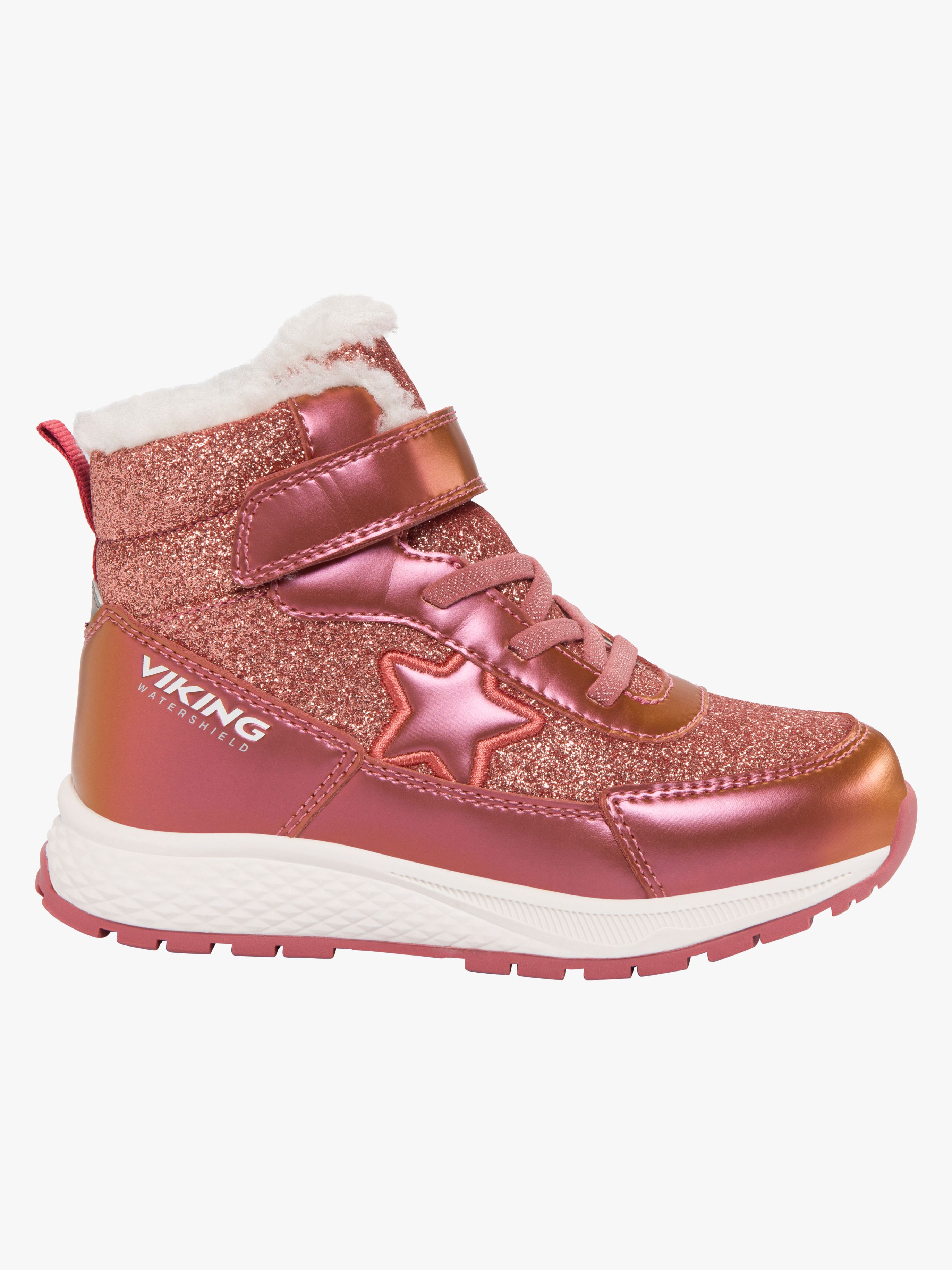 Viking Equip Star 1V WP SL Vinterstøvler, Pink, 22