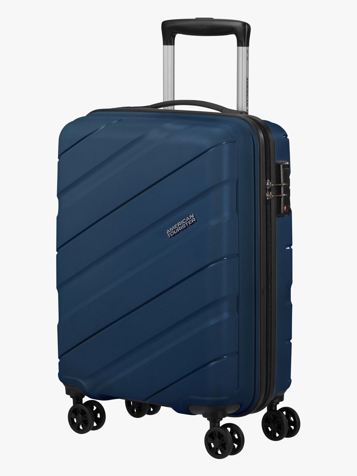 American Tourister Jetdriver Spinner Kuffert 32L, Navy Blue