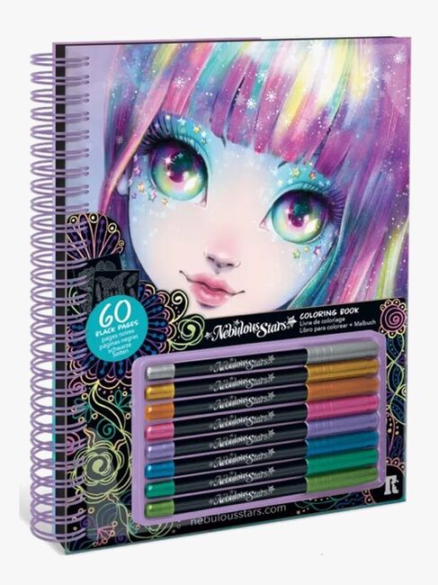 Nebulous Stars Malebog med Tusser Isadora